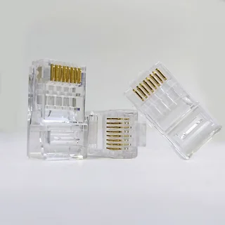 سوکت شبکه CAT6 مدل RJ45 بسته 100 عددی 102883628