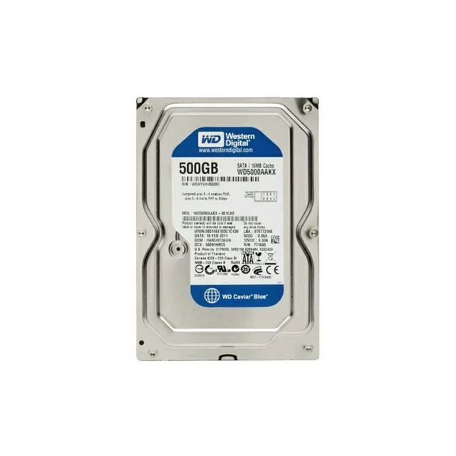 هارد دیسک اینترنال وسترن دیجیتال مدل WD BLUE WD5000AAKX ظرفیت 500 گیگابایت 102882423