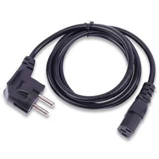 کابل برق سه پین منبع تغذیه کامپیوتر مدل power طول 1.5 متر 102884058