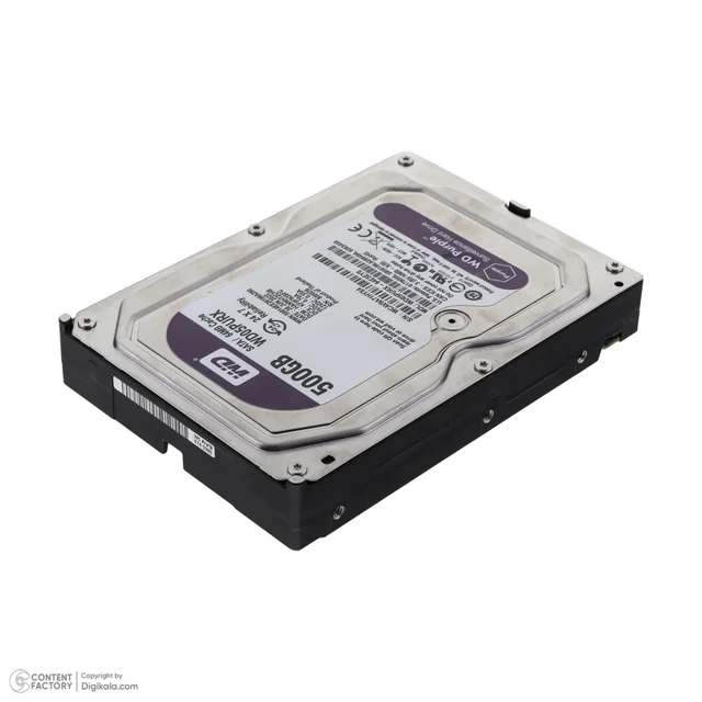 هارد دیسک اینترنال وسترن دیجیتال مدل WD05PURX ظرفیت 500 گیگابایت 102875499
