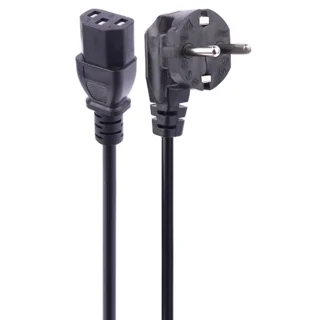 کابل برق سه پین منبع تغذیه کامپیوتر مدل power طول 1.5 متر 102884068