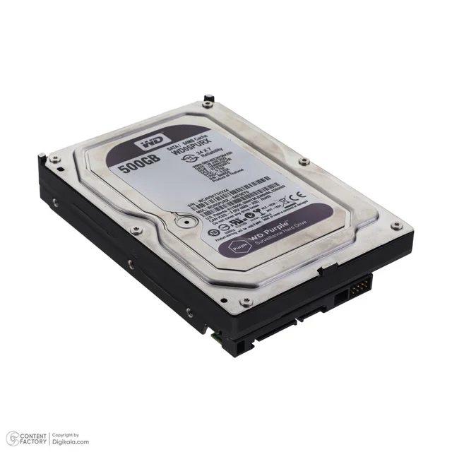 هارد دیسک اینترنال وسترن دیجیتال مدل WD05PURX ظرفیت 500 گیگابایت 102875497