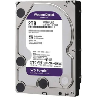 هارددیسک اینترنال وسترن دیجیتال مدل Purple WD20PURZ ظرفیت 2 ترابایت 102882811