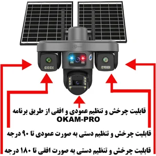 دوربین مداربسته تحت شبکه اوکم مدل TA4 102862643