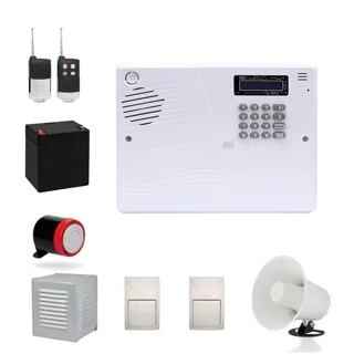 دزدگیر اماکن سایلکس مدل پک کامل SG-Lite دو چشمی 102893070